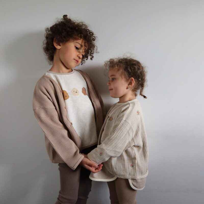 Cloudy tee ivory Lala 6-7 ans