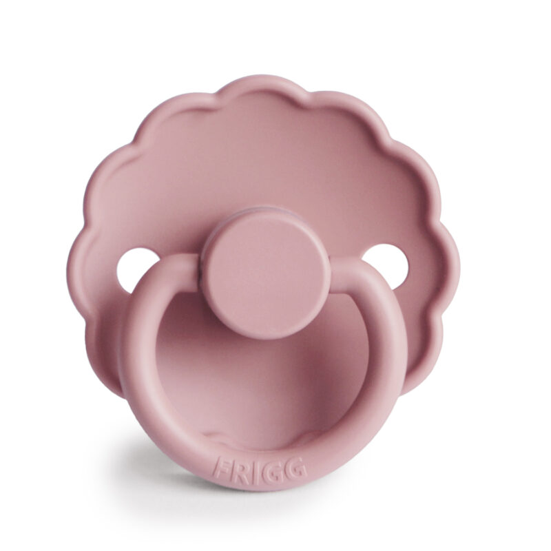 Tétine daisy baby pink silicone Frigg