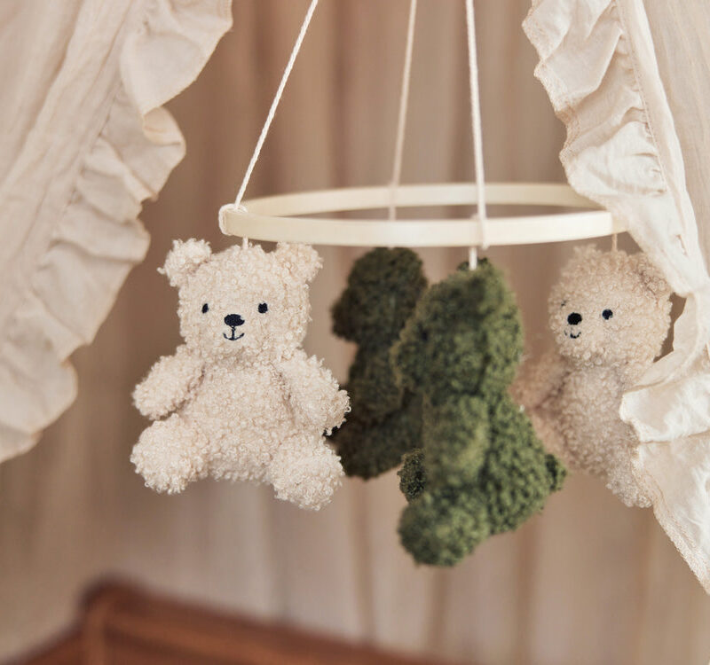 Mobile bébé teddy bear green/naturel Jollein