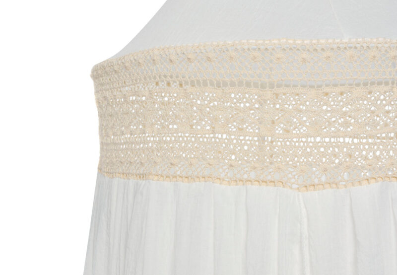 Ciel de lit vintage boho lace 245 cm Jollein – Image 3