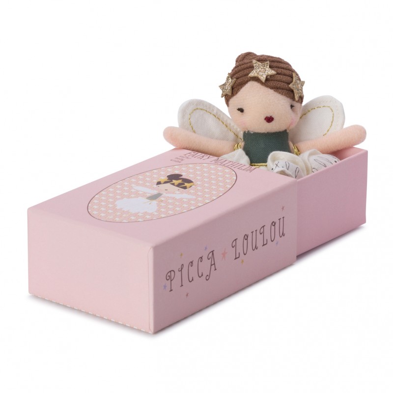 Mini fée Mathilda dans sa boîte Picca Loulou