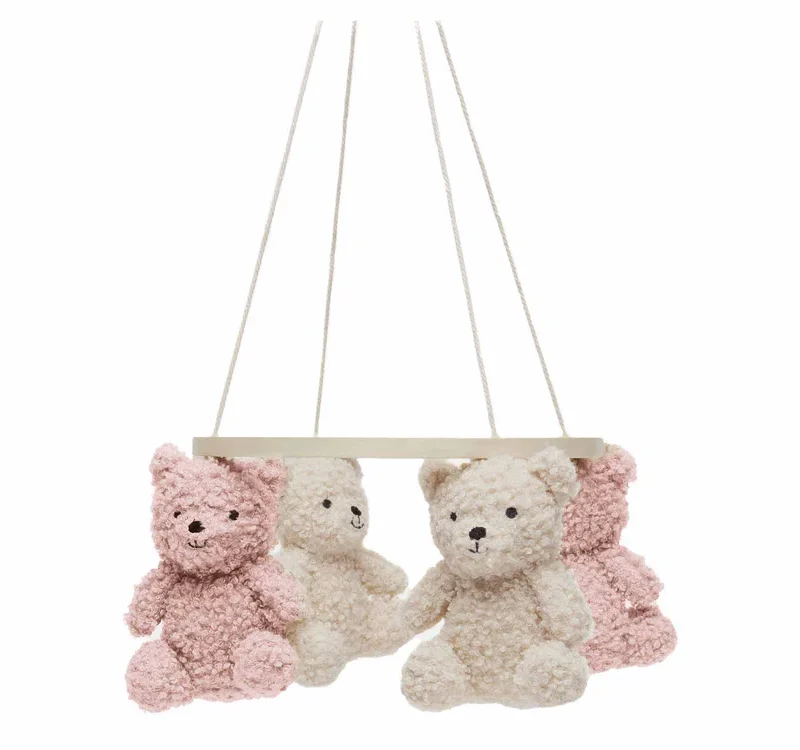 Mobile bébé teddy bear rose Jollein